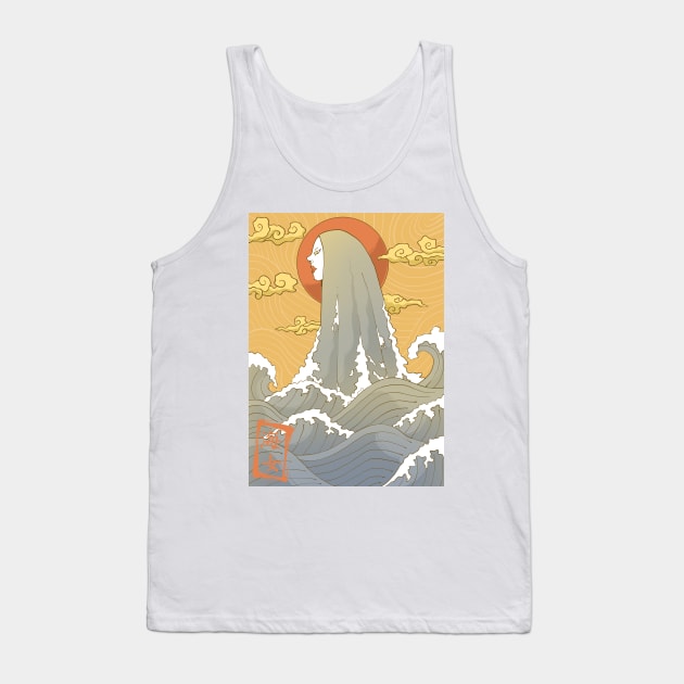 umi-onna Tank Top by Amartwork